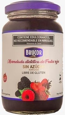 Producto - MERMELADA SIN AZUCAR DE FRUTOS ROJOS