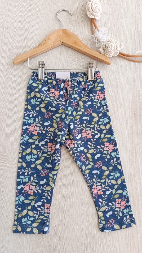 Producto - Calza Flores Azules