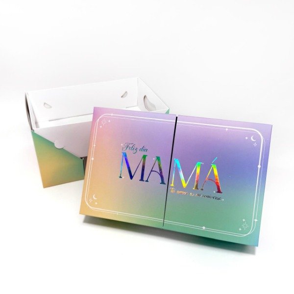 Producto - Box Mesa MAMÁ Holográfico 26x17x8