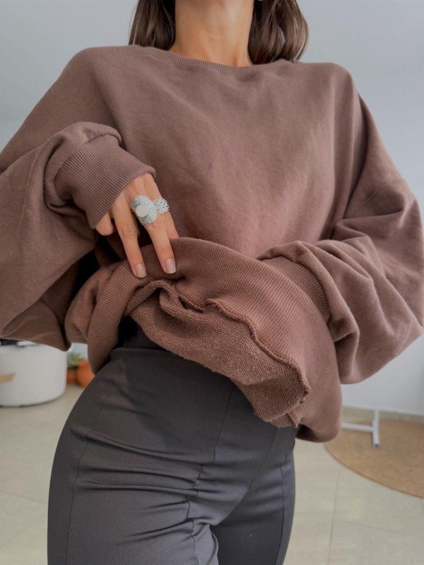 Producto - buzo rustico choco