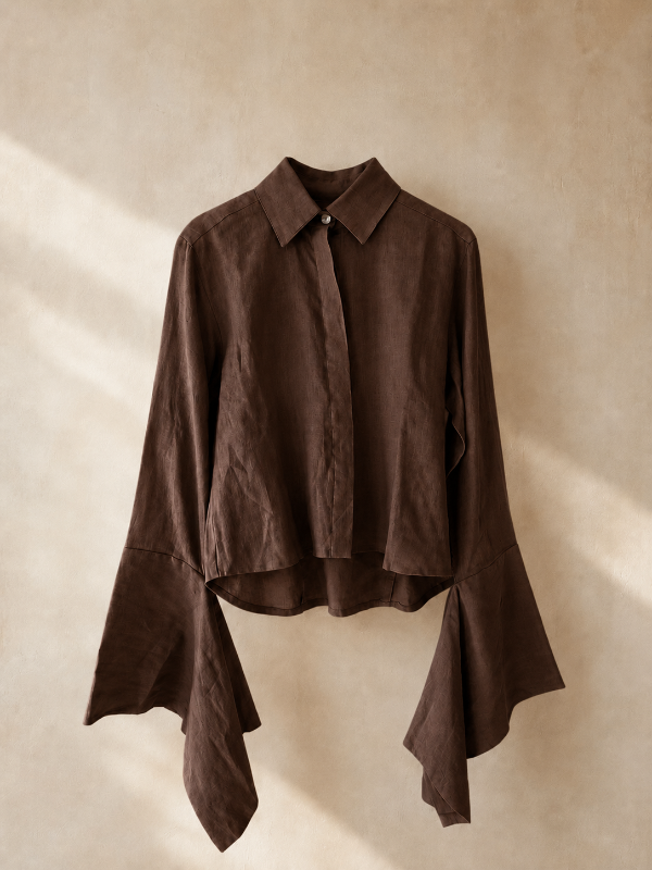 Producto - Carnaval Shirt Terracota/ Dark brown