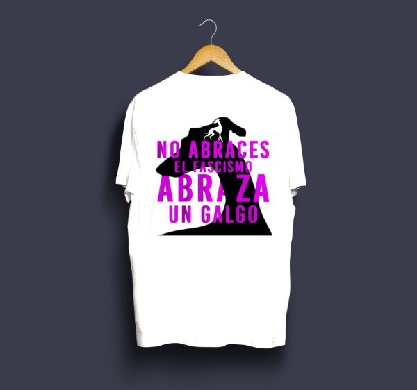 Producto - Abraza un Galgo - Estampado Frente