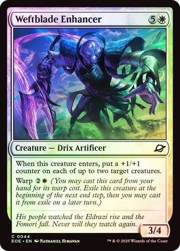 Producto - Weftblade Enhancer Foil  Edge of Eternities