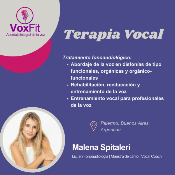Producto - Sesiones de Terapia Vocal
