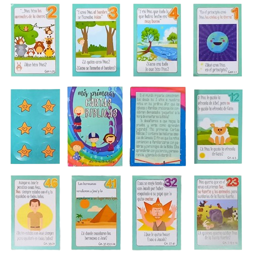 Producto - JUEGO DE CARTAS MIS PRIMERAS CARTAS BIBLICAS