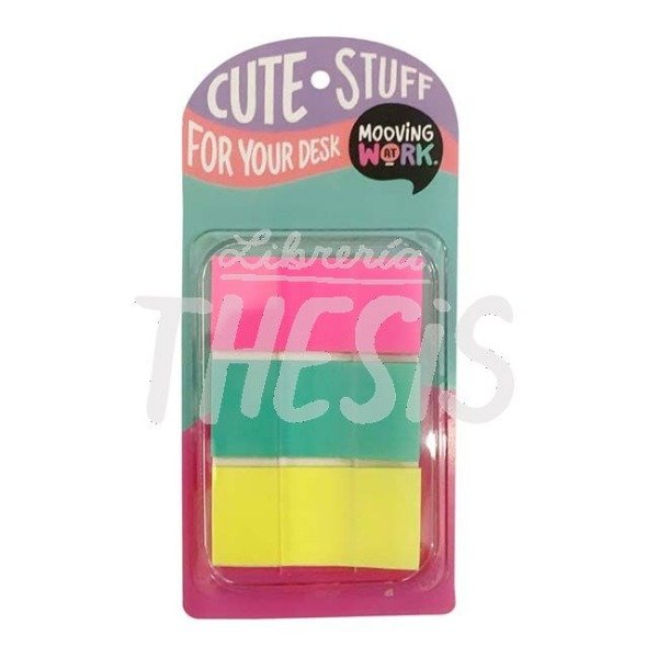 Producto - Notas Banderitas Mooving con dispenser