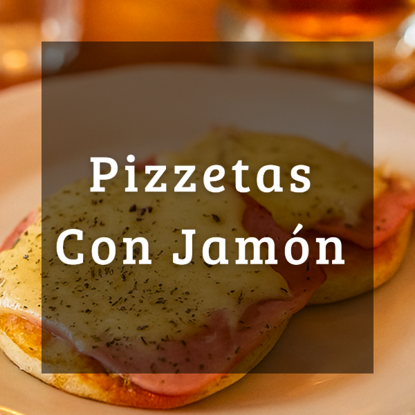Producto - Pizzetas con Jamón y Mozzarella