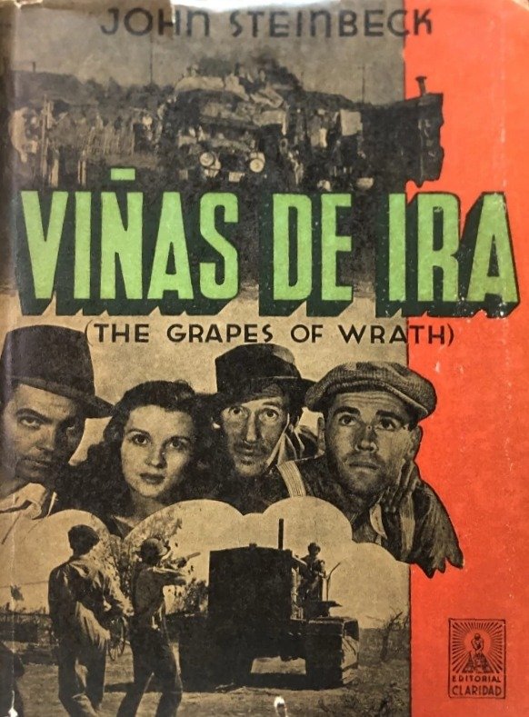 Producto - JOHN STEINBECK - VIÑAS DE IRA ED. 1952