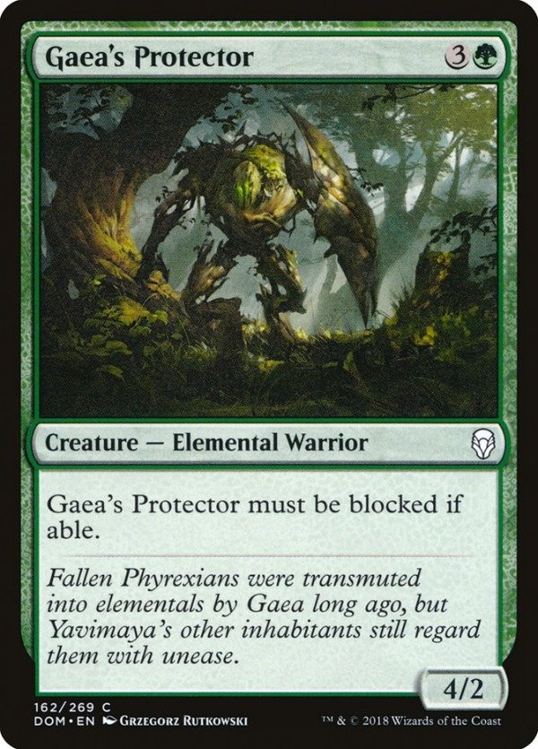 Producto - Gaea's Protector  Dominaria