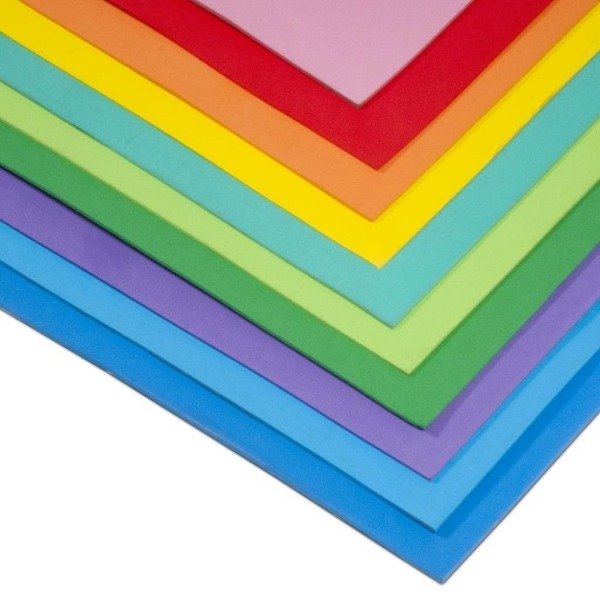 Producto - GOMA EVA - 19 COLORES SURTIDOS DE 60 X 40 CM