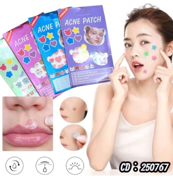 Producto - Parches con figuras para acne