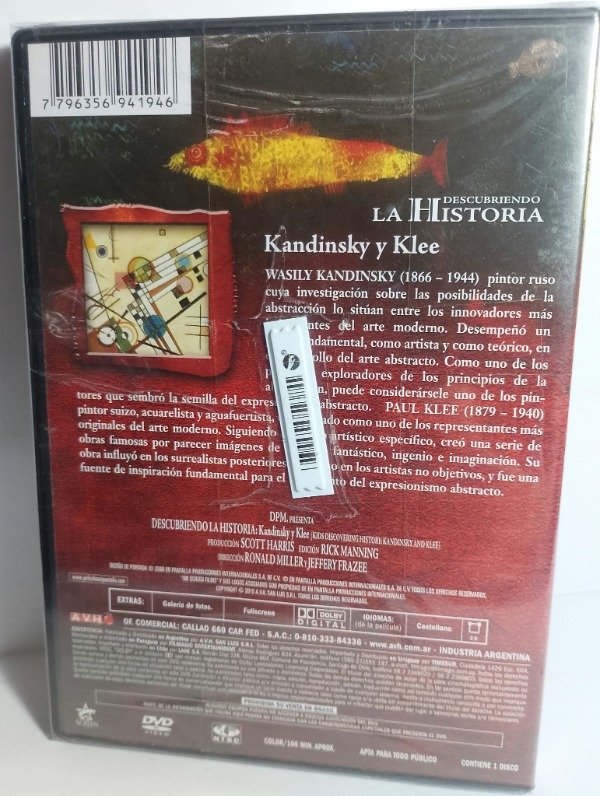 Producto - Grandes pintores Kandinsky y Klee - Descubriendo la historia - DVD - 1