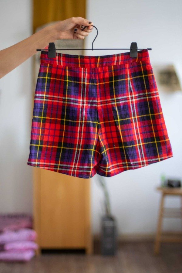 Producto - MiniShort Tartán Talle: S- - 1