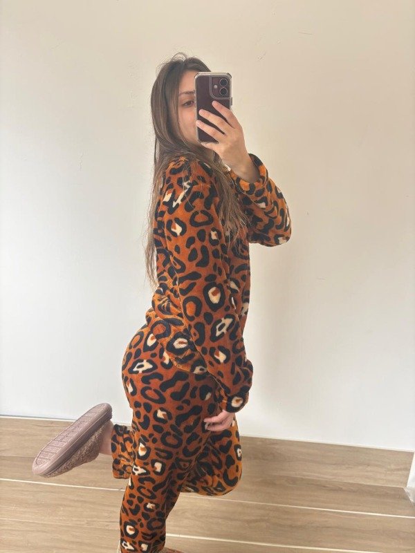 Producto - Pijama polar soft Jaguar pantalon + buzo - 5