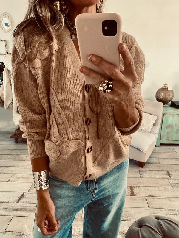 Producto - Saco Helena camel