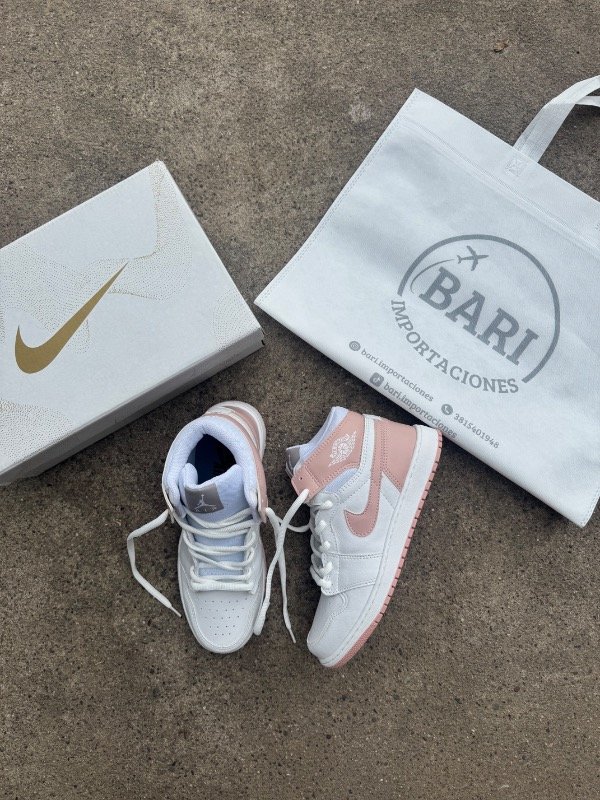 Producto - JORDAN HIGH BCO/ROSA