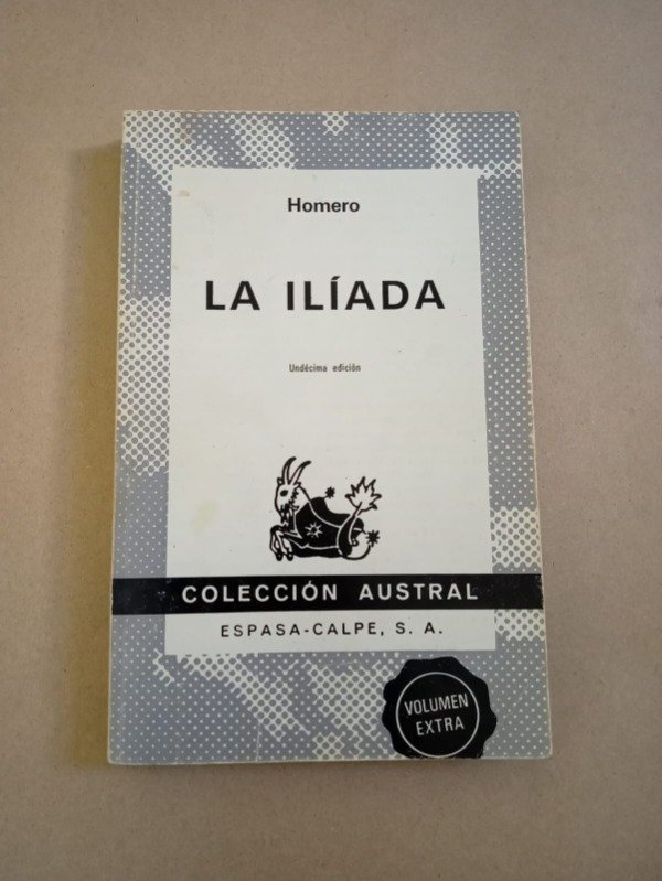 Producto - La ilíada - Homero - Espasa Calpe 1976