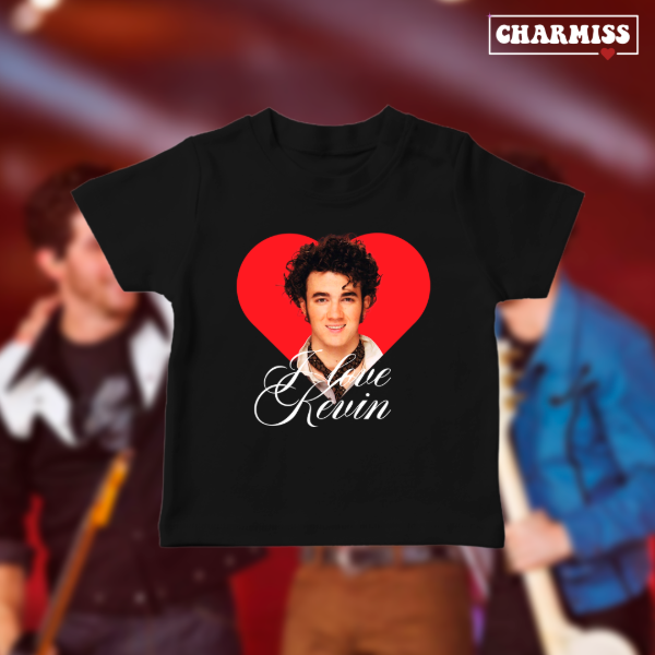 Baby tee I love Kevin 2