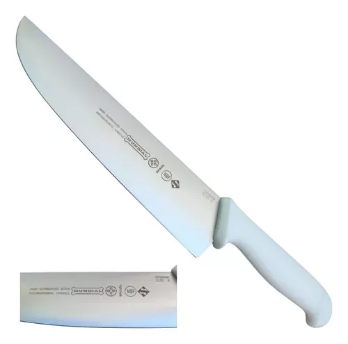 Producto - Cuchilla Carnicera Mundial Frigorifico 5530-10 Color Blanco - 1