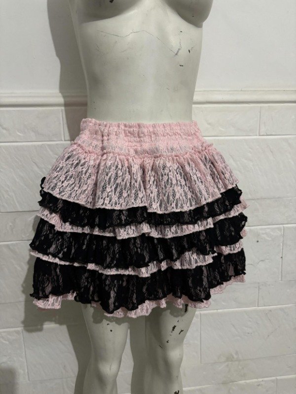Producto - Pollera " pink black" - 3