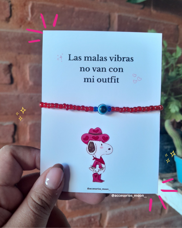 Producto - Pulsera vibras snoopy