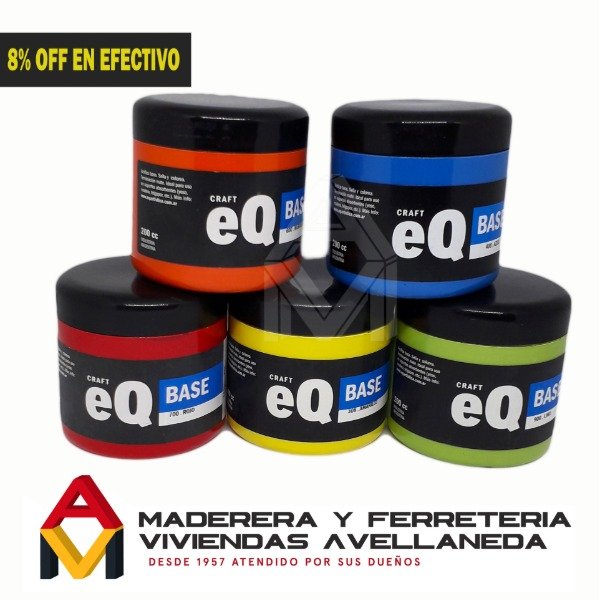 Producto - Base acrílica X20 EQ ARTE 200cc