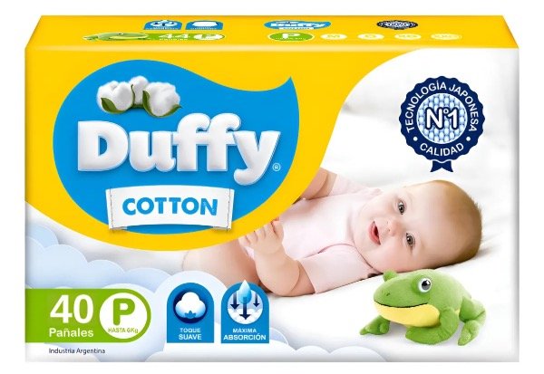 Producto - Pañal Duffy P x 40