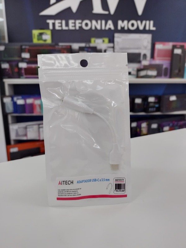 Producto - Adaptador Tipo C a 3.5mm Aitech AIAD100357B