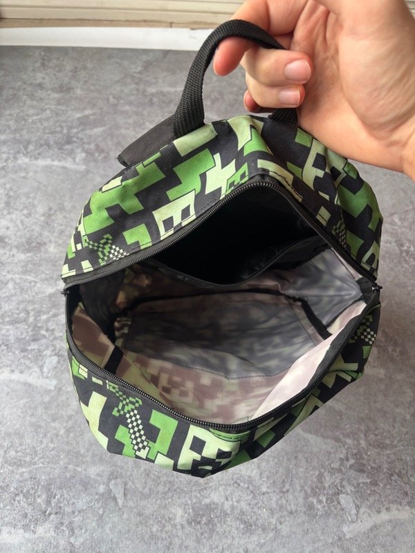 Producto - Mochila Mincraft Verde - 4