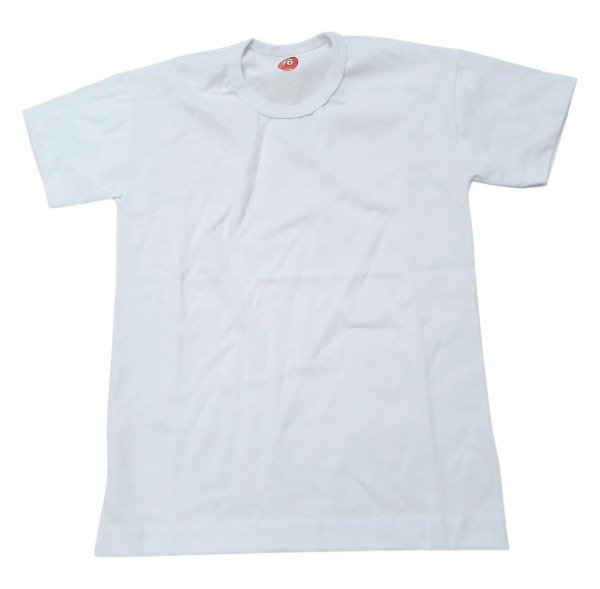 Producto - Remera escolar blanca talles especial