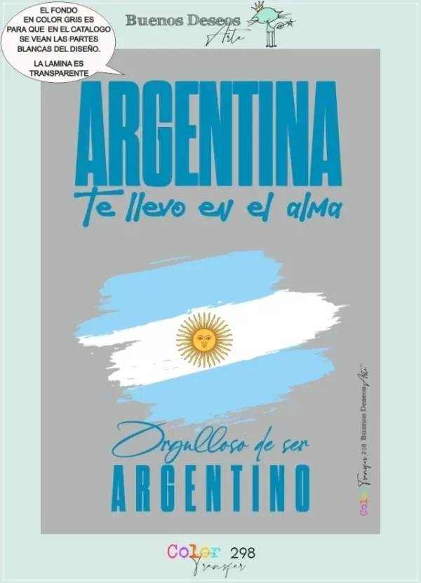 Producto - Lamina A4 Termotransferible Cod. CT298