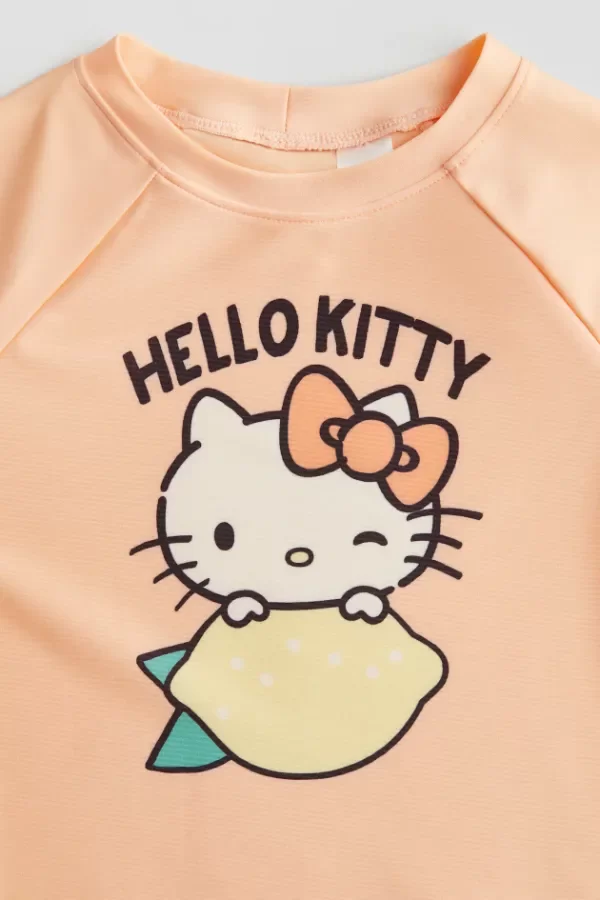 Producto - Remera protección UV 50 HyM Kitty - 1