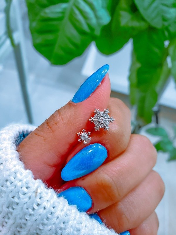 Producto - Solitario copo de nieve AQ