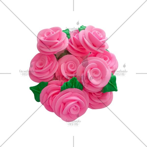 Producto - Rosas grande azúcar x 1u color Rosa