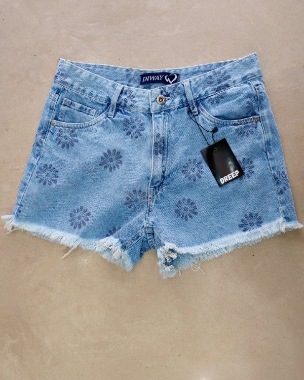 Producto - short denim flores