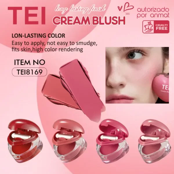 Producto - Rubor en crema con brocha - TEI - 2