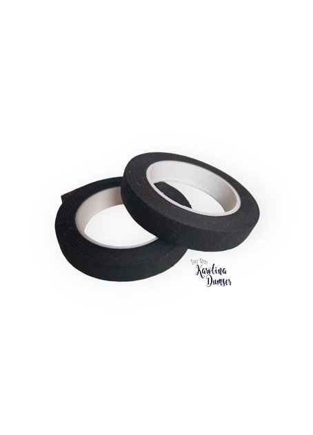 Producto - Cinta Engomada Negro Florista Manualidades