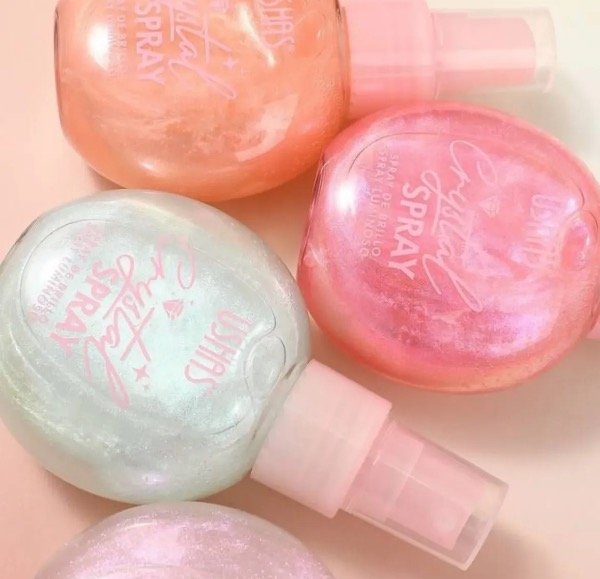 Producto - Spray de brillo luminoso corporal y facial