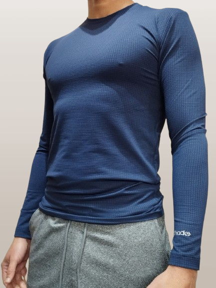 Producto - Remera cuadrille azul