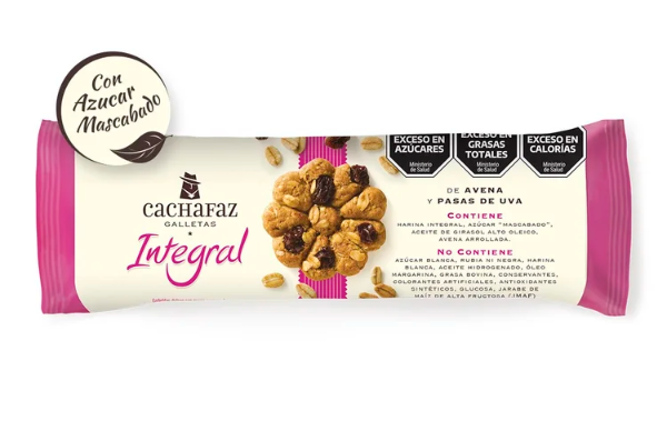 Producto - Galletitas Avena y Pasas de Uva Cachafaz