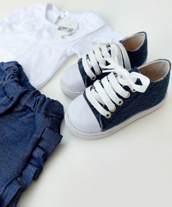 Producto - Zapatillas de Lona Azúl