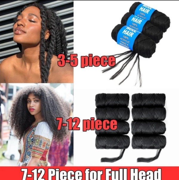 Producto - Hilo lana para trenzas BRAZIL WOOL HAIR 80gr.