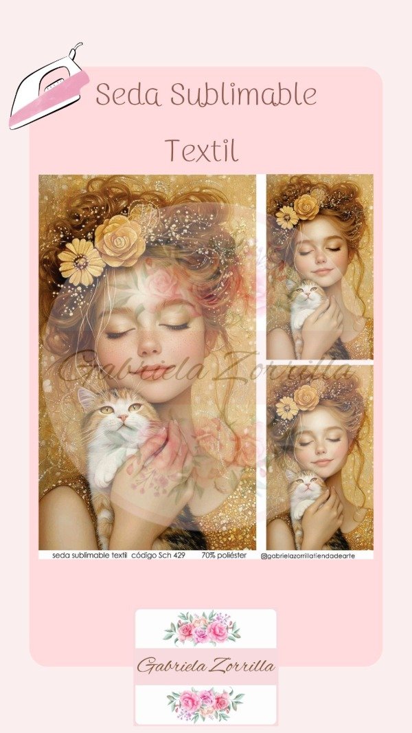 Producto - Seda Sublimable Textil Sch 429