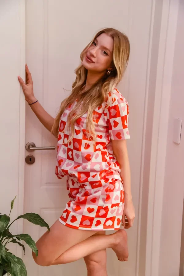 Producto - Pijama corazones