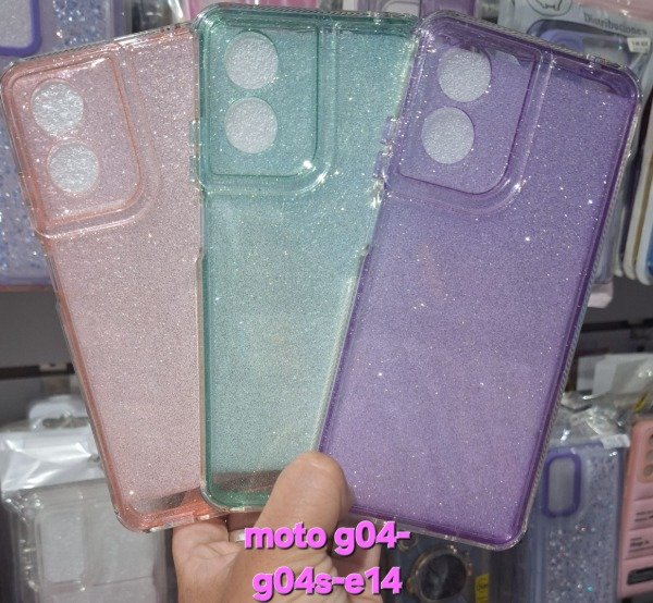 Producto - Fundas brillo reforzadas. Moto g04s