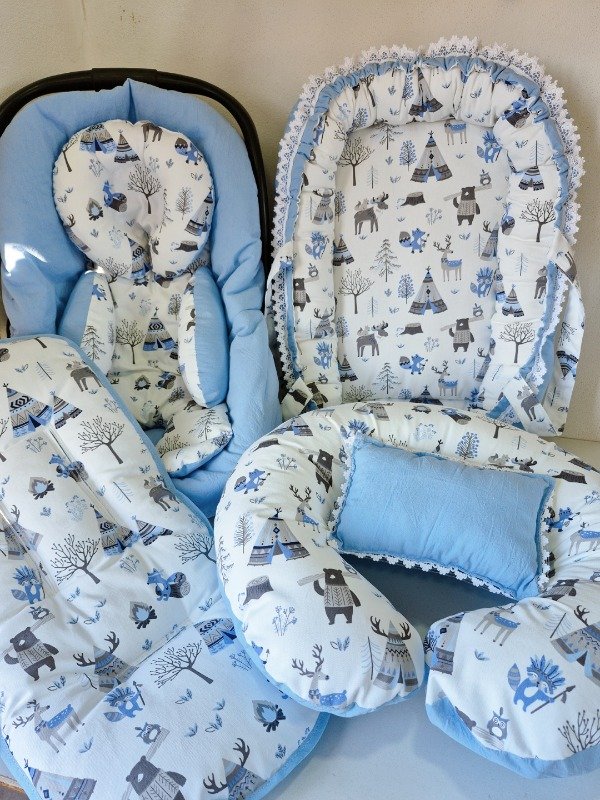 Producto - Set XL Carpitas celeste