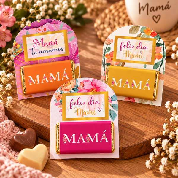 Producto - Porta chocolates con mensajes Día del la Madre - 2