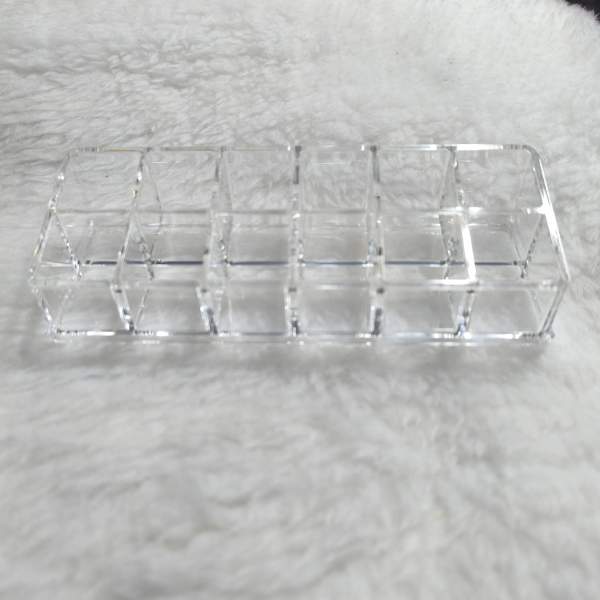 Producto - Organizador de maquillaje acrilico 12 divisorios 17.5cm - 3
