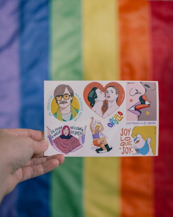 Producto - Orgullo stickers