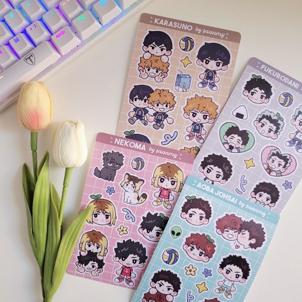 Producto - Planchas de stickers - HQ teams